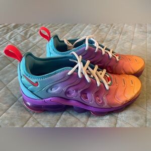 Nike Vapor Max Women’s Sneakers Tennis shoes sunset ombre 8.5 Vapormax Plus